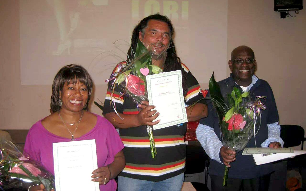 Winnaars Sranantongo dictee Amsterdam 2012