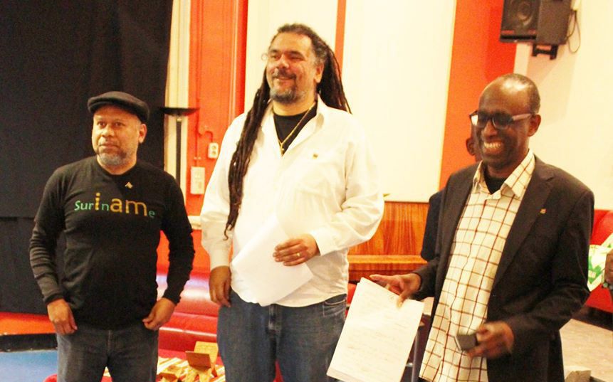 Winnaars Sranantongo dictee Amsterdam 2014