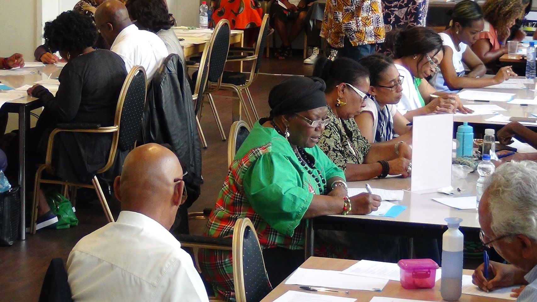 deelnemers Sranantongo dictee Rotterdam 2016