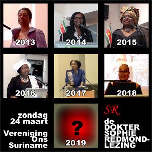 Dr. Sophie Redmondlezing 2019