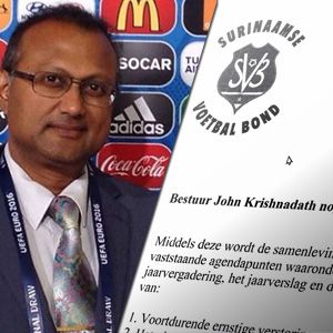 Qoesje Nagessersing over bestuurscrisis bij Surinaamse voetbalbond